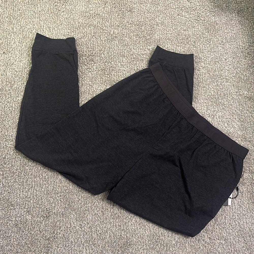 NEW Frye men’s premium sleepwear lightweight jogger jersey black Size XL